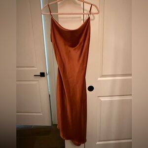 Petal & Pup Copper Midi Dress